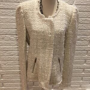 Generation Love Anna Tweed Jacket Cream